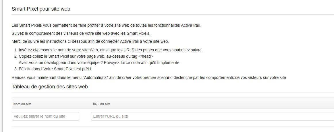 Smart Code ActiveTrail