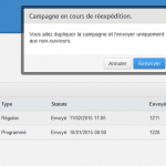 renvoyer une campagne aux non-ouvreurs