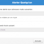 Alerter détails