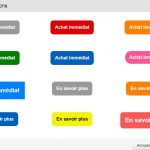 Campagne Emailing Bloc Boutons