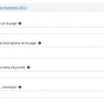 Page Metadata Landing Page