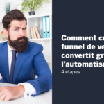 Comment créer un funnel de vente qui convertit en 4 étapes grâce à l’automatisation ?