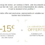 Exemple emailing de Noël avec livraison offerte