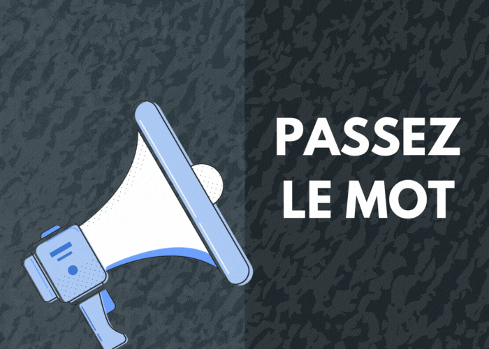 Encouragez vos abonnés à passer le mot