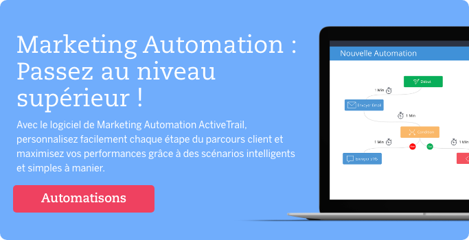Testez le Marketing Automation avec ActiveTrail