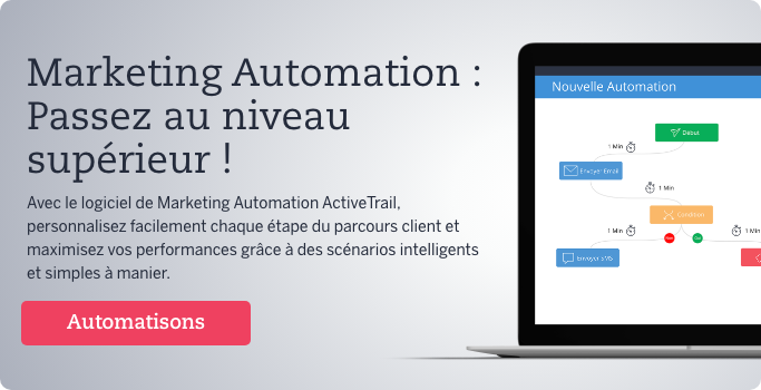 Testez le Marketing Automation avec ActiveTrail