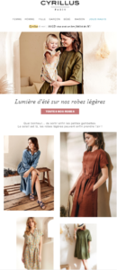 Exemple de Call-To-Action Cyrillus