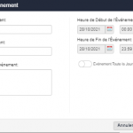 synchroniser votre événement à l'agenda