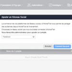 ajouter un réseau social