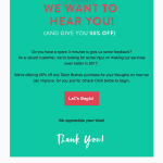 enquete de satisfaction