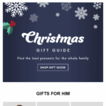 template email christmas